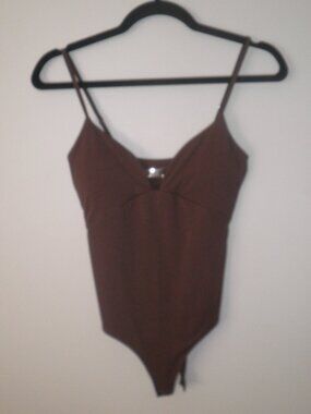 Abercrombie and Fitch Cutout Hardware Top Bodysuit